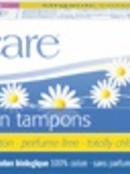 Natracare Organic Super Plus Tampons without applicator 20 ct