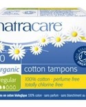 Natracare Organic Regular Tampons without applicator 10 ct
