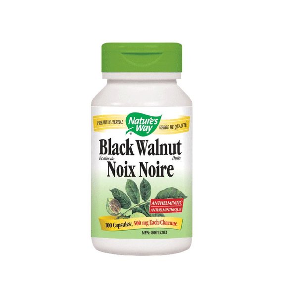 Natures Way Black Walnut Hulls 100 caps