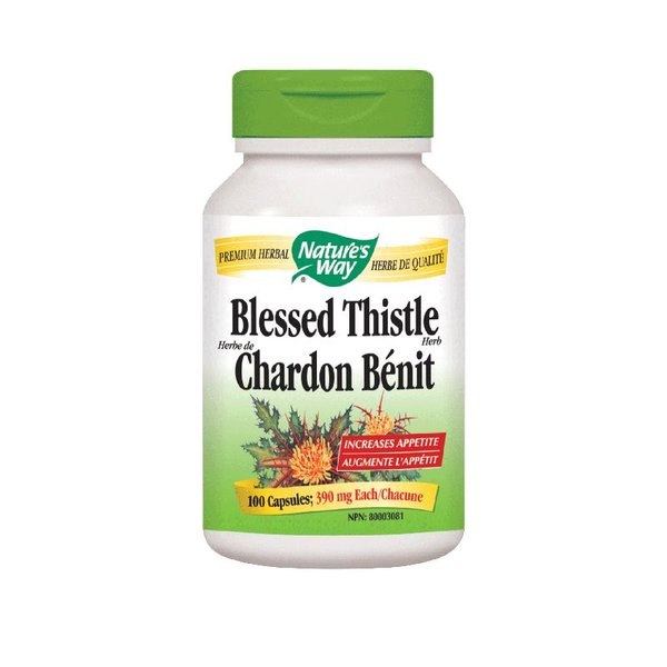 Natures Way Blessed Thistle 100 caps
