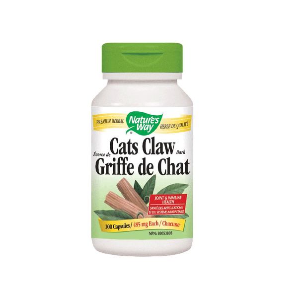 Natures Way Cats Claw 100 caps