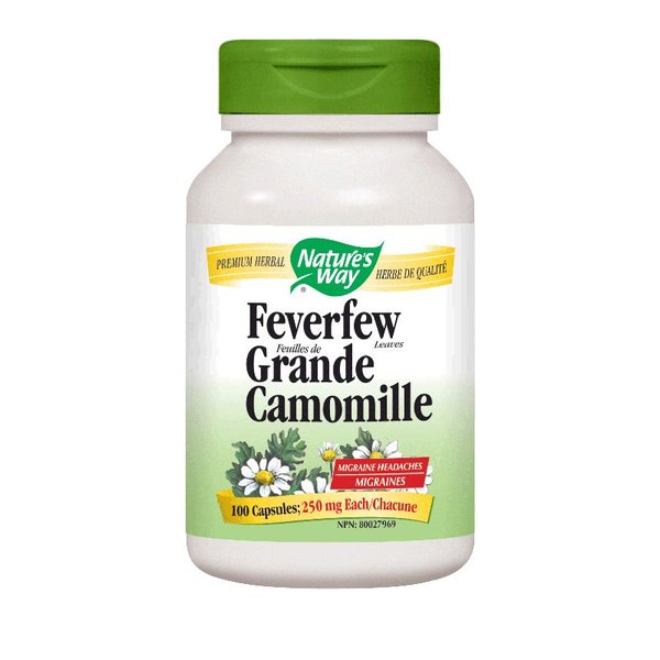 Natures Way Feverfew 100 caps