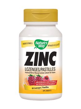 Natures Way Zinc Lozenges 60 loz