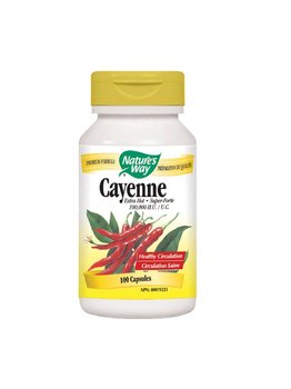 Natures Way Cayenne 100, 000 HU 100 caps