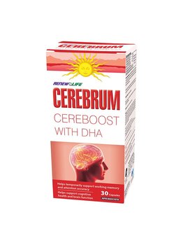 Renew Life Renew Life Cerebrum Cereboost with DHA 30 softgels