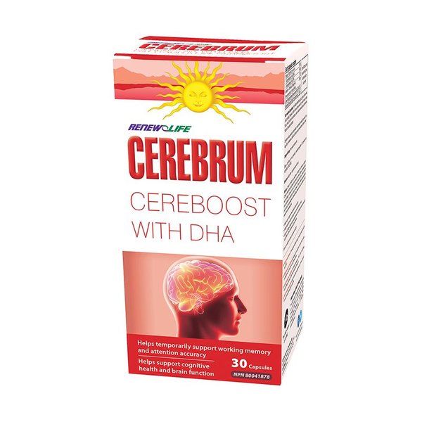 Renew Life Renew Life Cerebrum Cereboost with DHA 30 softgels