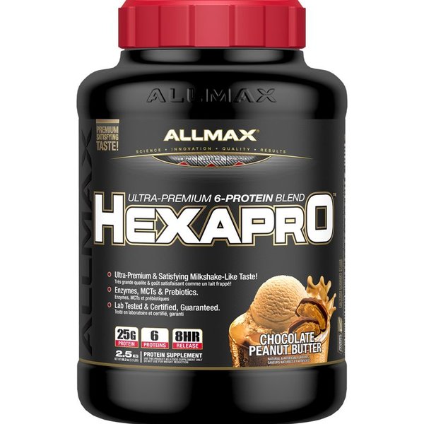 Allmax Nutrition Allmax Hexapro 5lb Chocolate PB