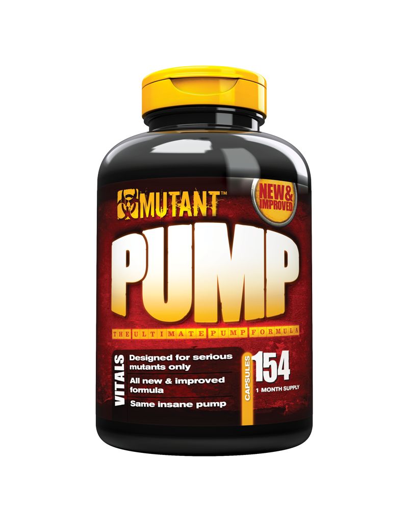 Mutant Mutant Pump 154 caps Vitamin King Sports & Supplements