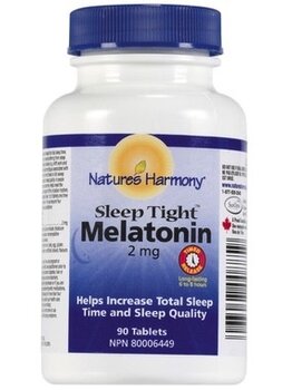 Nature’s Harmony Melatonin 2mg Timed Release 90 tabs