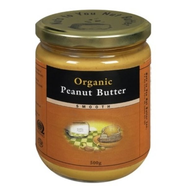 Nuts to You Organic Peanut Butter Smooth 500g