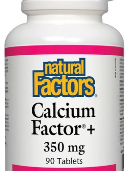 Natural Factors Natural Factors Calcium Factor+ 350mg 90 tabs