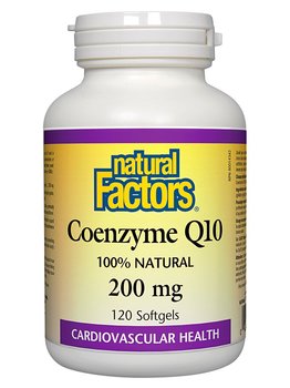 Natural Factors Natural Factors Coenzyme Q10 200 mg 120 softgels