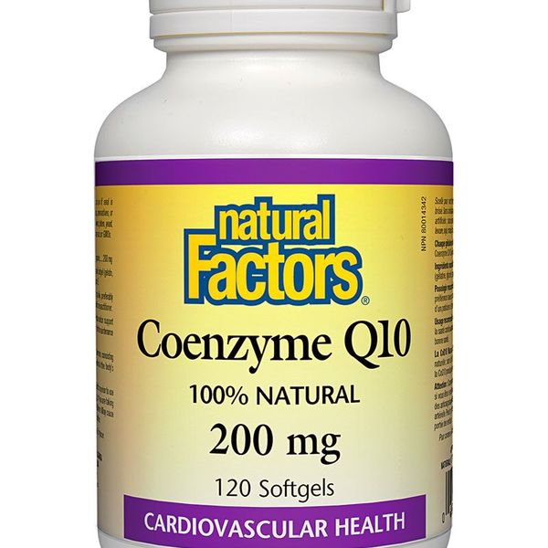 Natural Factors Natural Factors Coenzyme Q10 200 mg 120 softgels