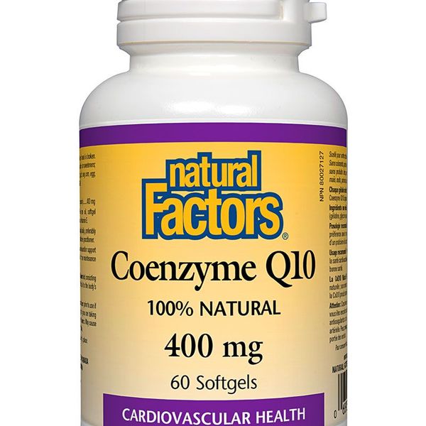 Natural Factors Natural Factors Coenzyme Q10 400 mg 60 softgels