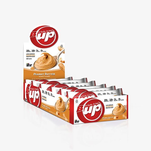 UP Up Bars Peanut Butter 12 X 62g