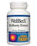 Natural Factors Natural Factors WellBetX Mulberry Extract 100mg 90 caps