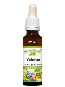 Natural Factors Natural Factors Herbal Factors Valerian Tincture 50mL