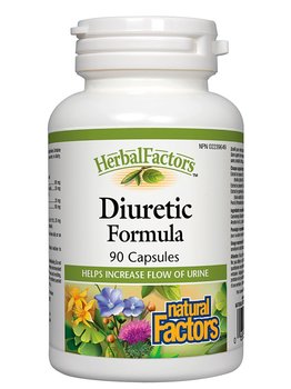 Natural Factors Natural Factors Herbal Factors Diuretic Formula 90 caps