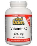 Natural Factors Natural Factors BONUS Vitamin C 1000mg 210 tabs