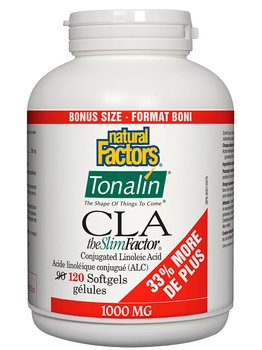 Natural Factors Natural Factors BONUS CLA 1000 mg 120 softgels
