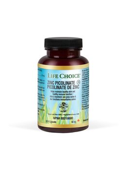 Life Choice Life Choice Zinc Picolinate 50mg 90 caps