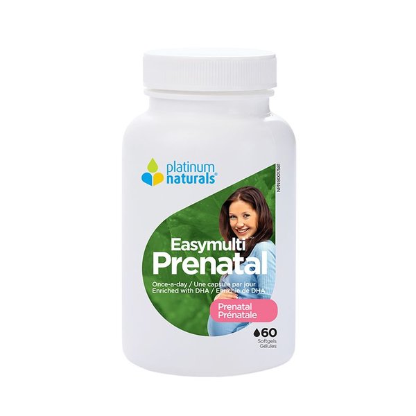 Platinum Naturals Platinum Easymulti Prenatal 60 softgels