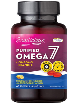 Sea-licious Sea-licious Purified Omega-7 60 softgels