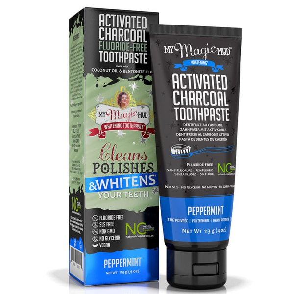My Magic Mud My Magic Mud Charcoal Toothpaste Peppermint 113gr