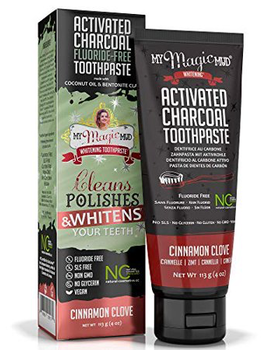 My Magic Mud My Magic Mud Charcoal Toothpaste Cinnamon Clove 113gr