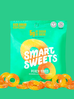 Smart Sweets Smart Sweets Peach Rings 50g