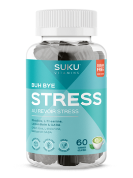 SUKU SUKU Buh Bye Stress 60 gummies