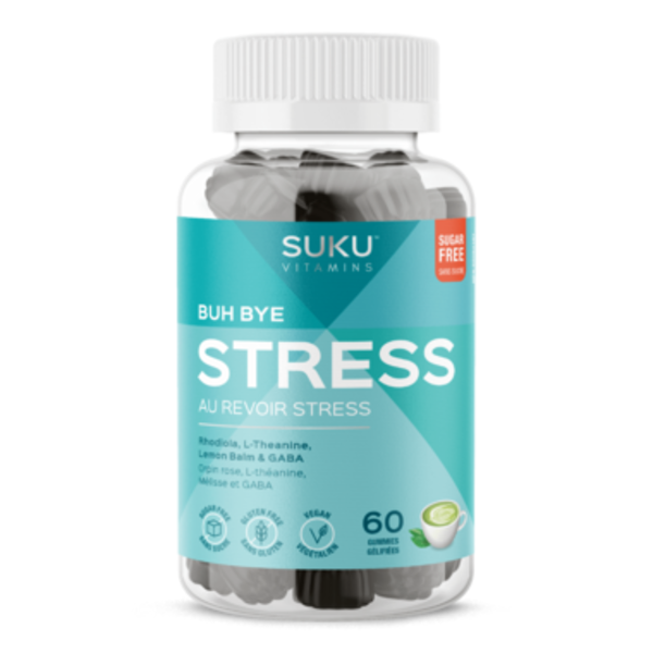 SUKU SUKU Buh Bye Stress 60 gummies