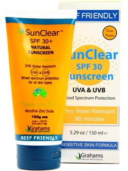 Grahams Natural Grahams Natural SunClear Sunscreen SPF 30 150ml