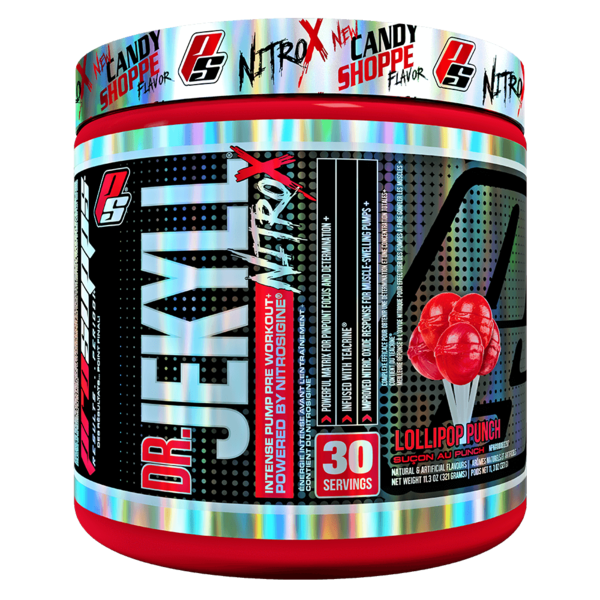 Pro Sports Pro Sports Dr Jekyll NitroX Lollipop Punch 30 servings