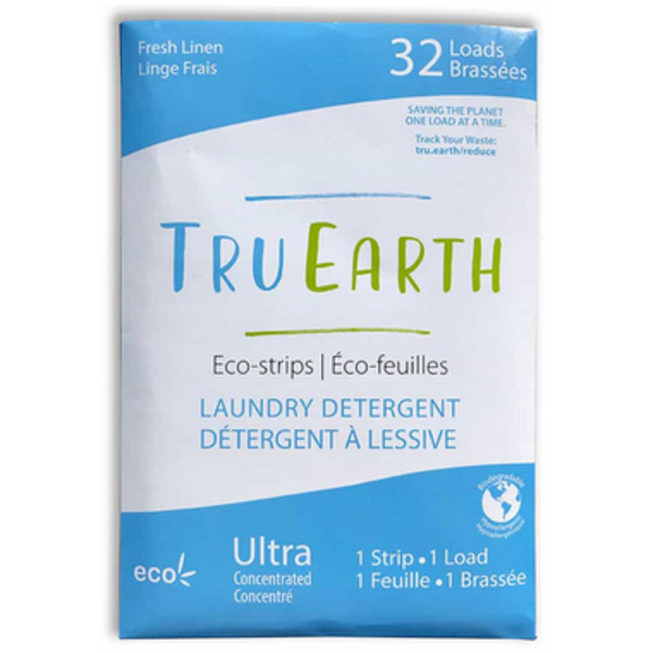 Tru Earth Tru Earth Eco Strips Laundry Detergent Fresh Linen 32 Loads