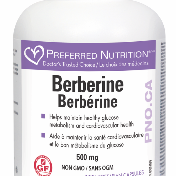 Preferred Nutrition Preferred Nutrition Berberine 120 vcaps