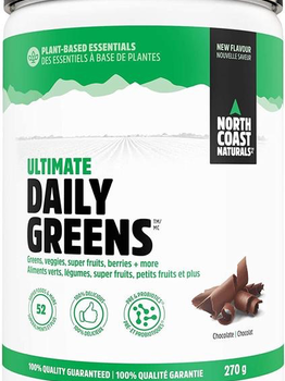 North Coast Naturals North Coast Naturals Daily Greens Chocolate 270g