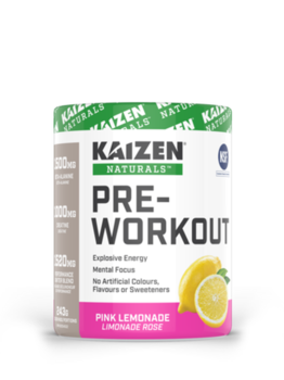 Kaizen Kaizen Naturals Pre-Workout Pink Lemonade 240g
