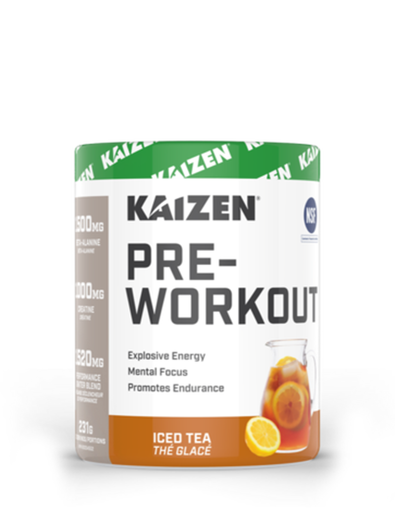 Kaizen Kaizen Naturals PreWorkout Iced Tea 231g Vitamin