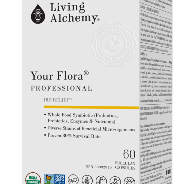 Living Alchemy Living Alchemy Your Flora Professional Complete Gut Relief 60 cap