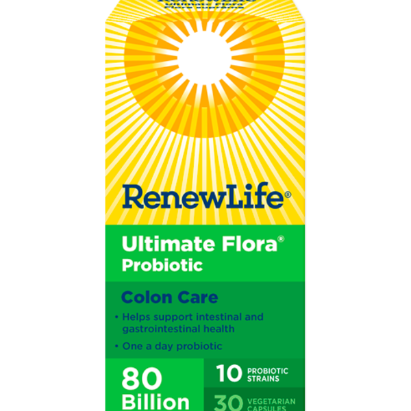 Renew Life Renew Life Ultimate Flora Colon Care  80 Bilion 30 vcaps