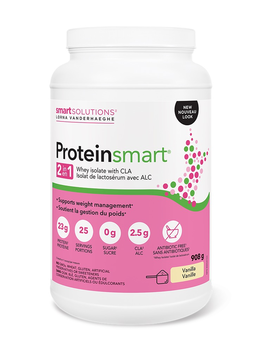 Lorna Vanderhaeghe Lorna Vanderhaeghe PROTEINsmart Woman's Whey with CLA, Vanilla 908g powder