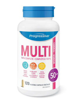 Progressive Progressive MultiVitamins For Women 50 + 120 vcaps
