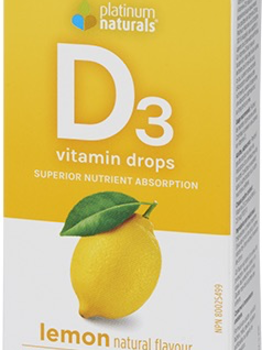 Platinum Naturals Platinum Delicious D Lemon 1000 IU 15ml