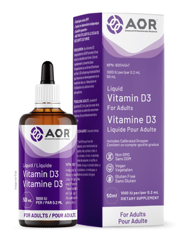 AOR AOR Vitamin D3 Drops 50ml