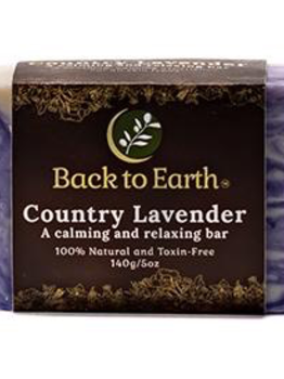 Back to Earth Back To Earth Natural Soap Bar Lavender n’ Honey