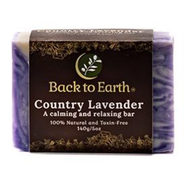 Back to Earth Back To Earth Natural Soap Bar Lavender n’ Honey