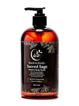 Back to Earth Back To Earth Sacred Sage Hand And Body Wash 473ml
