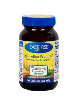 Earthrise Earthrise Spirulina Natural 500mg 90 tabs