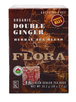 Flora Flora Herbal Tea Double Ginger 16bags